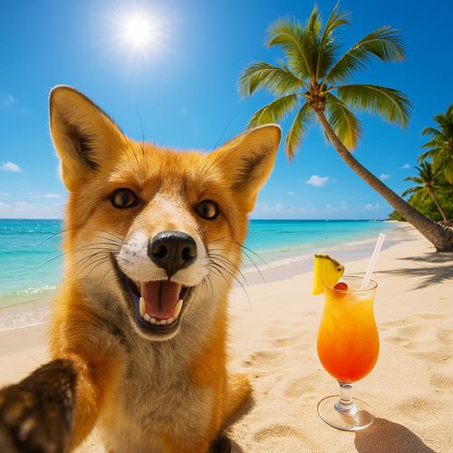 Goede vakantie gewenst namens J.W. VOS B.V.